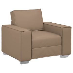 vidaXL Sofa Cappuccino 99 x 78 x 84 cm Fabric