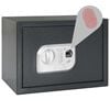 vidaXL Digital Safe with Lock Dark grey 35 x 25 x 25 cm Steel