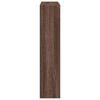 vidaXL Fireplace Surround Brown Oak 81x18x82 cm Engineered Wood