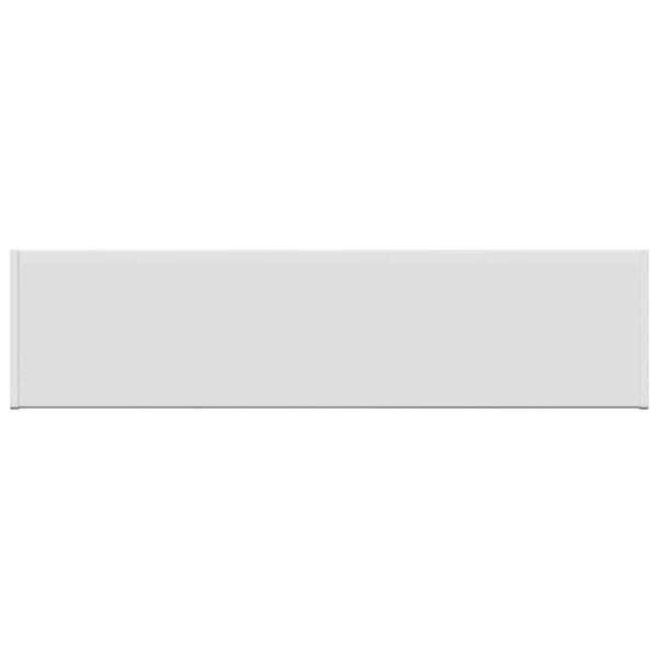 vidaXL Window Sill White 60 x 20 x 4.5 cm PVC mixed with UPVC