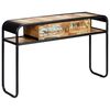 vidaXL Console Table 118x30x75 cm Solid Reclaimed Wood