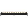 vidaXL Bed Frame without Mattress Black 90x190 cm Single Single Faux Leather