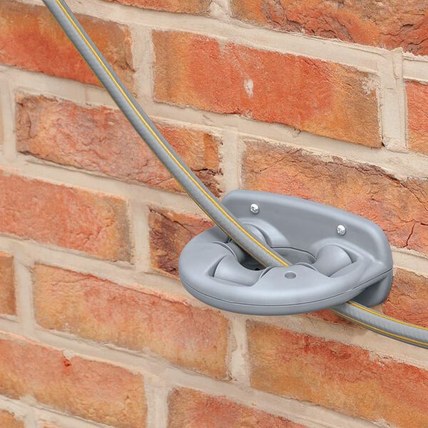 Hozelock Wall Mounted Hose Reel 30 m with 15 m Hose