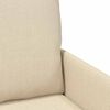 vidaXL Sofa Sets with Cushion 3 pcs Cream 115 x 56 x 80 cm Plywood