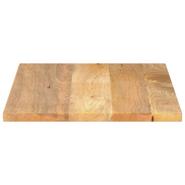 vidaXL Table Top 80x60x2.5 cm Rectangular Solid Wood Mango
