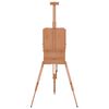 vidaXL Easel Stand 81x121x173 cm Solid Beech Wood