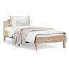 vidaXL Bed Frame without Mattress 100x200 cm Solid Wood Pine