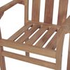 vidaXL Stackable Garden Chairs 8 pcs Solid Teak Wood