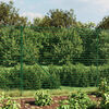 vidaXL Wire Mesh Fence with Flange Green 1.8x10 m