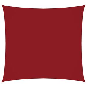 vidaXL Sunshade Sail Oxford Fabric Square 2x2 m Red