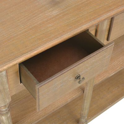 vidaXL Console Table 110x30x76cm Engineered Wood