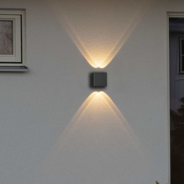 KONSTSMIDE LED Wall Light Chieri&rdquo; 1x4W Anthracite
