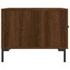 vidaXL Coffee Table Brown Oak 50x50x40 cm Engineered Wood