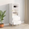 vidaXL Highboard White 40x36x110 cm Engineered Wood