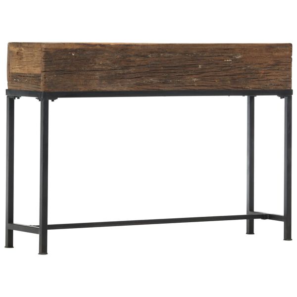 vidaXL Console Table 120x30x80 cm Solid Reclaimed Wood