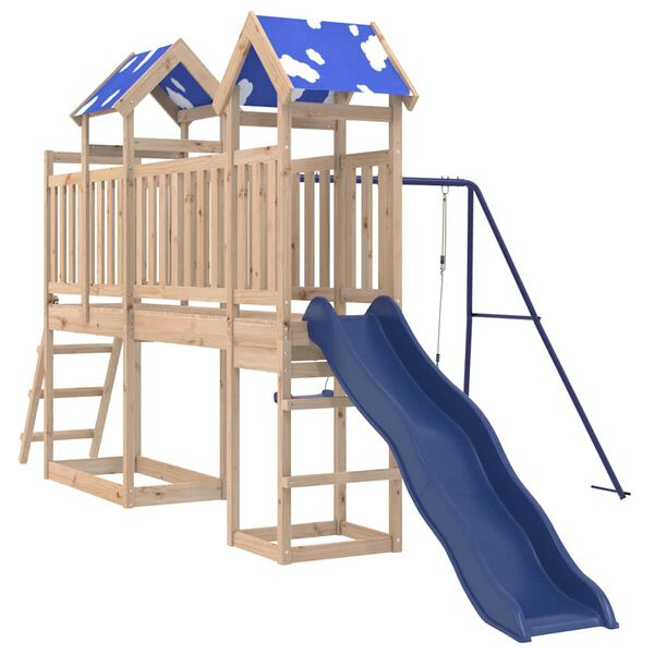 vidaXL Outdoor Playset Solid Wood Pine