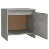 vidaXL Bedside Cabinet Concrete Grey 45x34x44.5 cm Engineered Wood