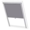 vidaXL Blackout Roller Blinds Grey P06/406