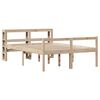 vidaXL Senior Bed with Headboard without Mattress 140x190 cm