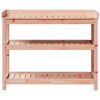 vidaXL Potting Table with Shelves 108x45x86.5 cm Solid Wood Douglas