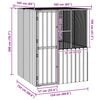 vidaXL Bird Cage Anthracite 154 x 154 x 200 cm Galvanised steel