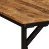 vidaXL Dining Table 200x100x75 cm Solid Wood Rough Mango