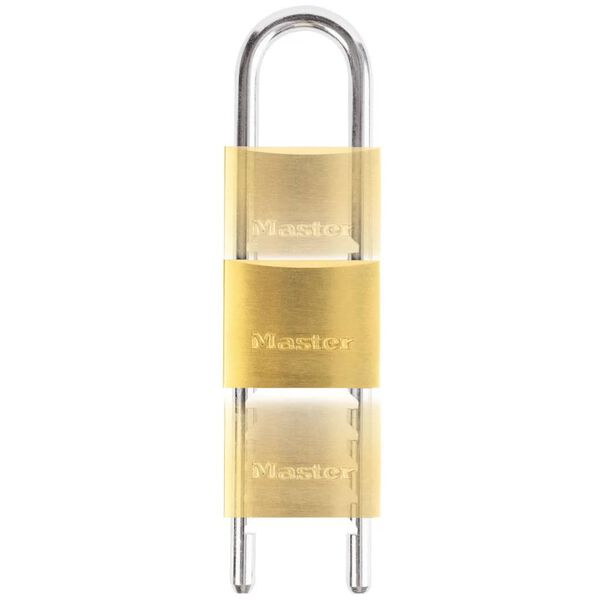 Master Lock Padlock with Adjustable Shackle Solid Brass 50 mm 1950EURD