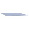 vidaXL Awning Replacement Fabric Blue and White 500 x 350 cm Polyester