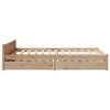 vidaXL Bed Frame without Mattress 120x200 cm Solid Wood Pine