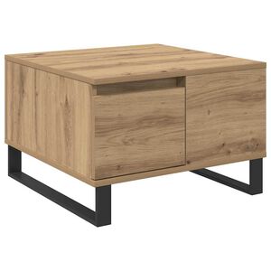 vidaXL Coffee Table Artisan Oak 55 x 55 x 36.5 cm Engineered Wood