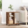 vidaXL Side Table with Shelf Old wood 50 x 30 x 55 cm Engineered Wood
