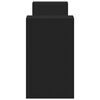 vidaXL TV Cabinets 2 pcs Black 100x30x50 cm Engineered Wood
