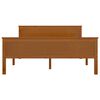 vidaXL Bed Frame without Mattress Honey Brown Solid Wood Pine 140x200cm