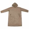 vidaXL Blanket Hoodie Camel S Flannel