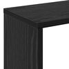 vidaXL Book Cabinet Black Oak 72 x 20 x 102.5 cm Engineered Wood