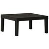 vidaXL Garden Lounge Table Plastic Grey