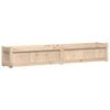 vidaXL Garden Planter 180x31x31 cm Solid Wood Pine