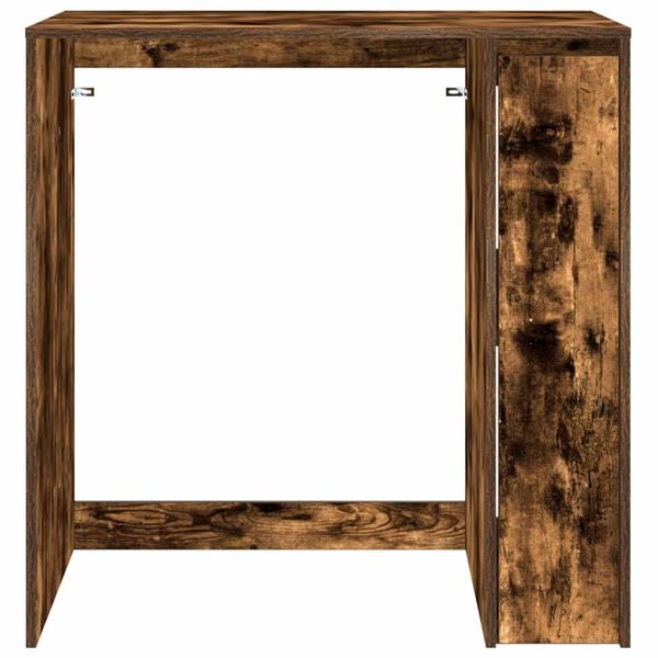 vidaXL Wash Machine Cabinet Smoked Oak 87 x 60 x 69 cm Engineered wood