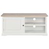 vidaXL TV Cabinet White 90x30x40 cm Wood