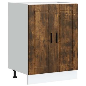 vidaXL Kitchen Base Cabinet&nbsp;Porto Smoked Oak Engineered Wood