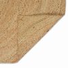 vidaXL Area Rugs Square Brown 200 x 200 cm Jute