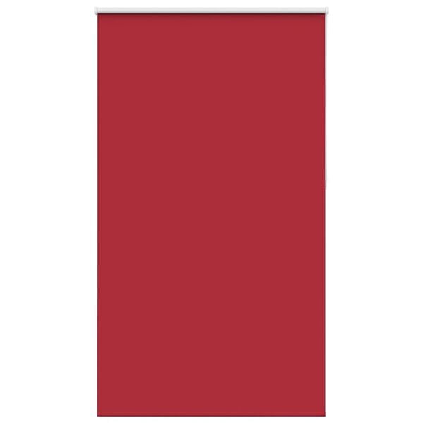 vidaXL Roller Blind Blackout Red 120x230 cm Fabric Width 116.6 cm Polyester