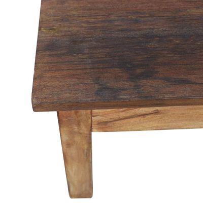 vidaXL Coffee Table Solid Reclaimed Wood 98x73x45 cm
