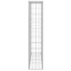 vidaXL Gabion Wall with Covers Galvanised Steel 80x20x100 cm
