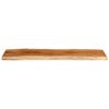 vidaXL Table Top 110x40x3.8 cm Rectangular&nbsp;Solid Wood Acacia Live Edge