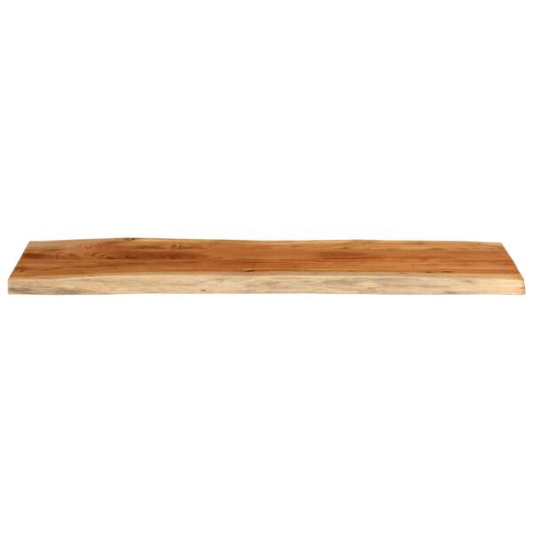 vidaXL Table Top 110x40x3.8 cm Rectangular&nbsp;Solid Wood Acacia Live Edge