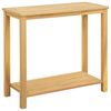 vidaXL Garden Console Table 80x35x75 cm Solid Acacia Wood