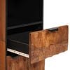 vidaXL Bathroom Sets with Drawer Acacia Brown Winish Solid Mango Wood