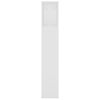 vidaXL Headboard Cabinet White 120x18.5x102.5 cm
