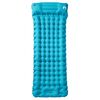 vidaXL Self Inflating Camping Mattress with Pillow 1-Person Blue